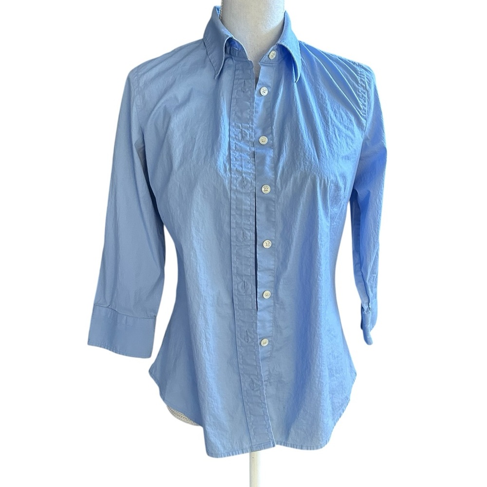 J.Crew Haberdasherv Refined Cotton Button-Up Shirt - Picture 2 of 9